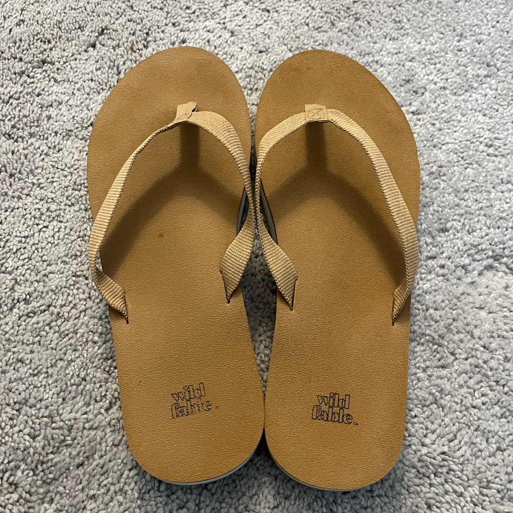 Wild Fable Camel Sandals